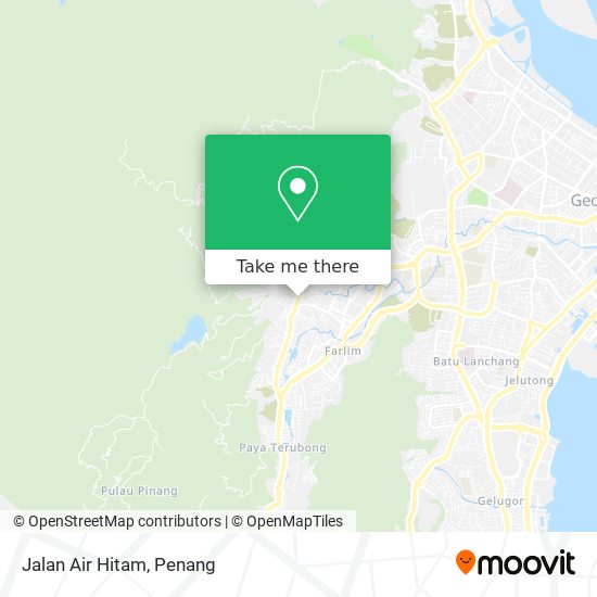 Jalan Air Hitam map