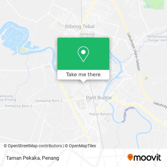 Taman Pekaka map