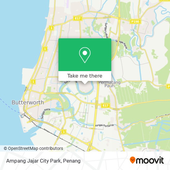 Peta Ampang Jajar City Park
