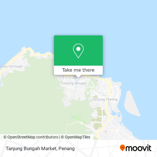 Peta Tanjung Bungah Market