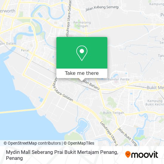 Mydin Mall Seberang Prai Bukit Mertajam Penang map