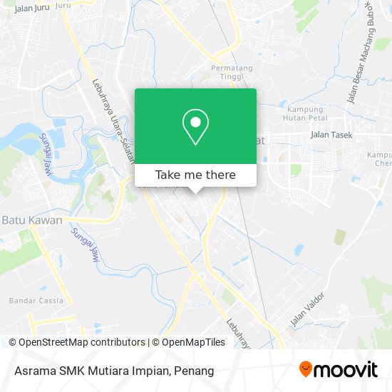 Asrama SMK Mutiara Impian map