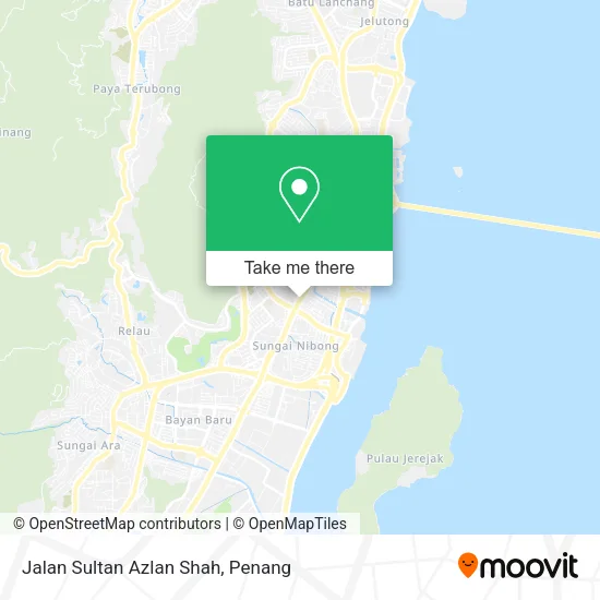 Jalan Sultan Azlan Shah map