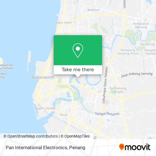Pan International Electronics map