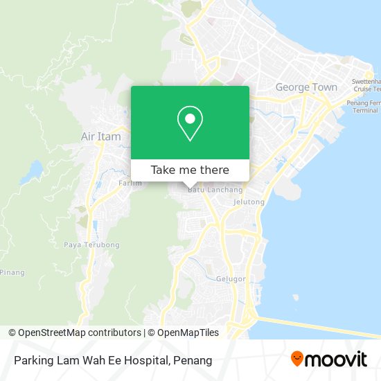Peta Parking Lam Wah Ee Hospital