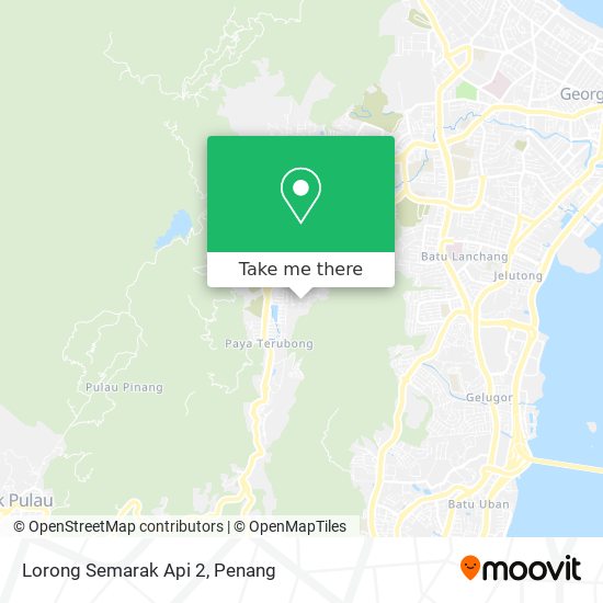 Lorong Semarak Api 2 map