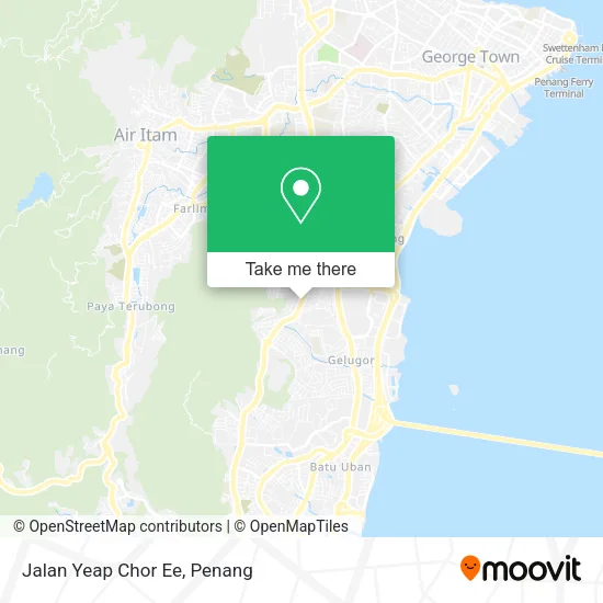 Jalan Yeap Chor Ee map