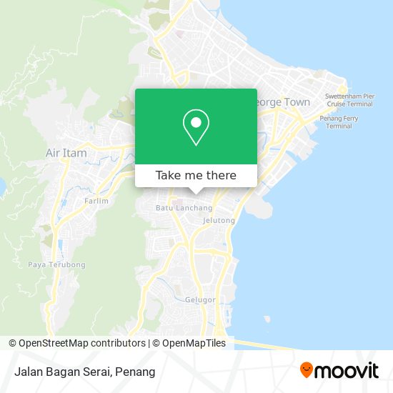 Jalan Bagan Serai map