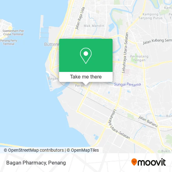 Bagan Pharmacy map