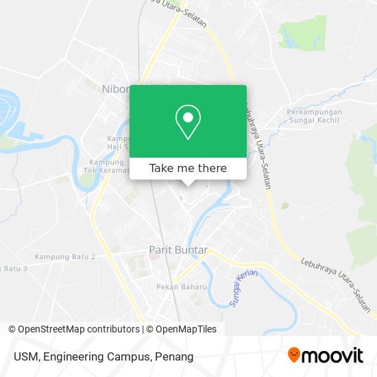 USM, Engineering Campus map