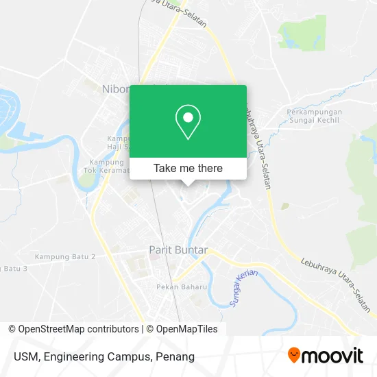 USM, Engineering Campus map