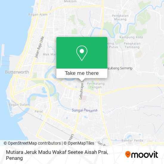 Peta Mutiara Jeruk Madu Wakaf Seetee Aisah Prai