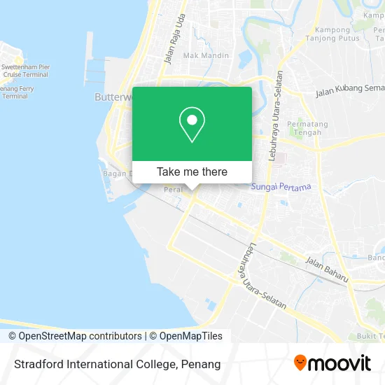 Stradford International College map