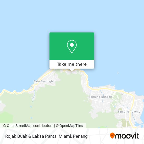Peta Rojak Buah & Laksa Pantai Miami
