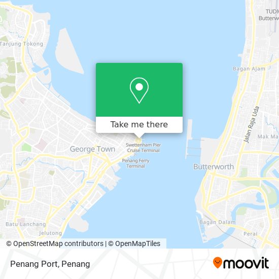 Penang Port map