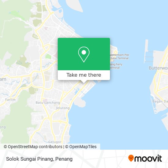 Solok Sungai Pinang map