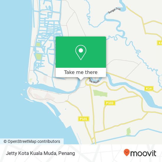 Jetty Kota Kuala Muda map