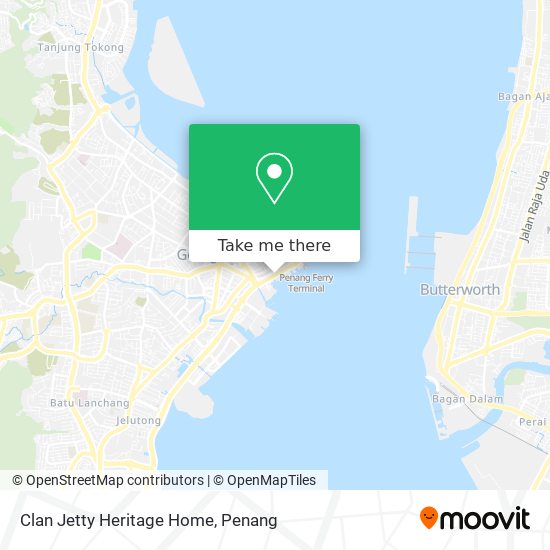 Clan Jetty Heritage Home map