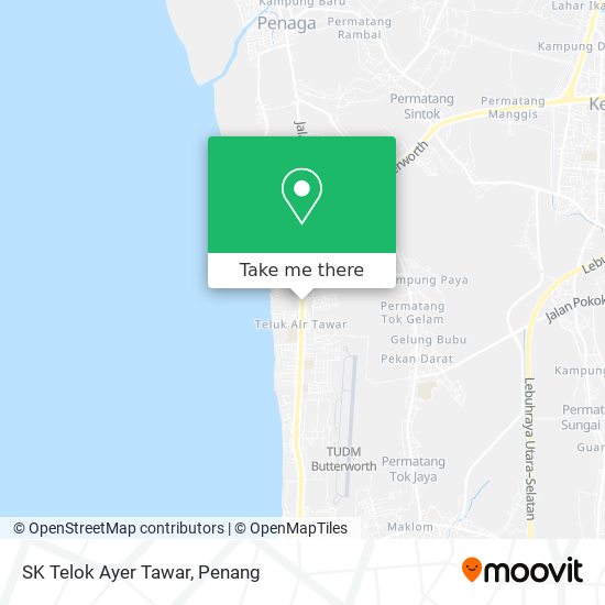 SK Telok Ayer Tawar map