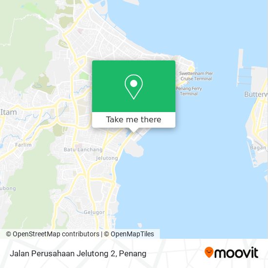 Jalan Perusahaan Jelutong 2 map