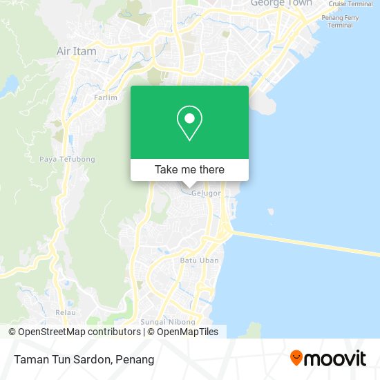 Peta Taman Tun Sardon