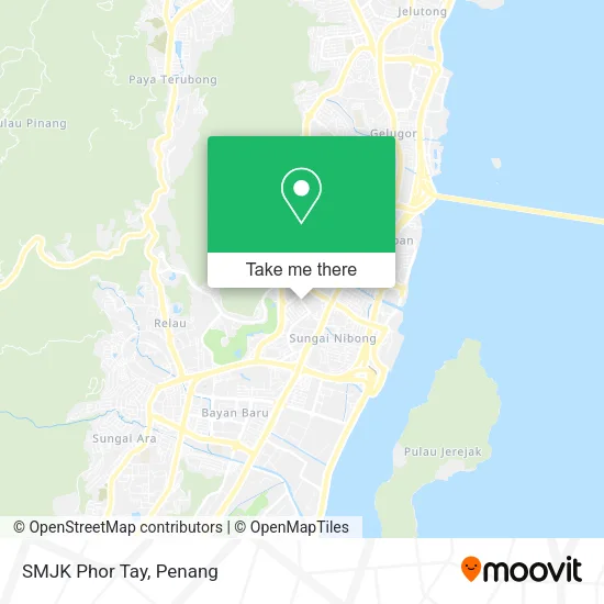 SMJK Phor Tay map