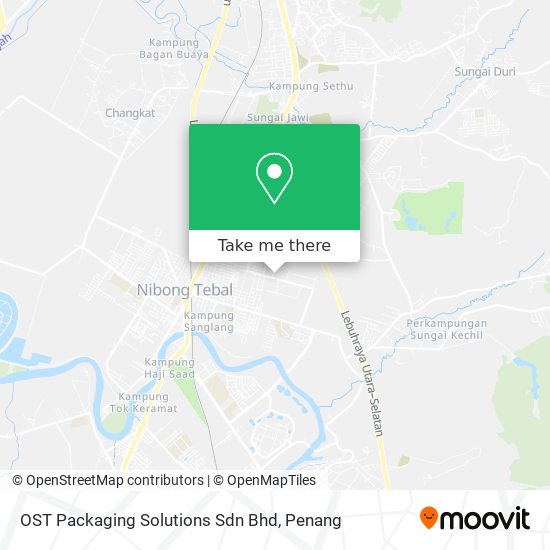OST Packaging Solutions Sdn Bhd map