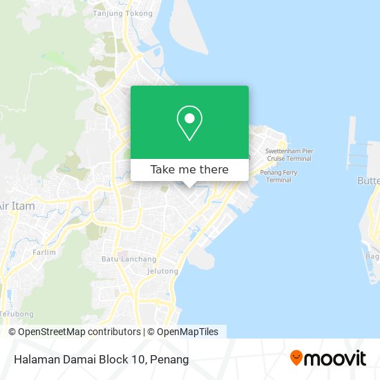 Halaman Damai Block 10 map