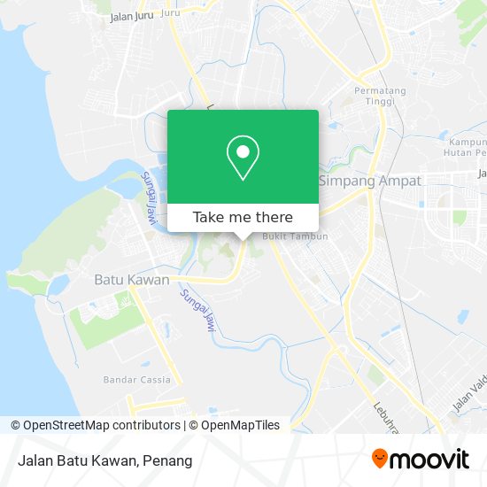 How to get to Jalan Batu Kawan in Pulau Pinang by Bus?