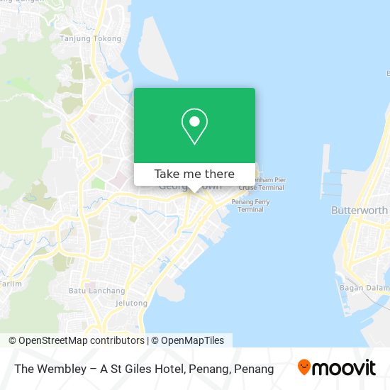 The Wembley – A St Giles Hotel, Penang map