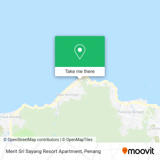 Merit Sri Sayang Resort Apartment map