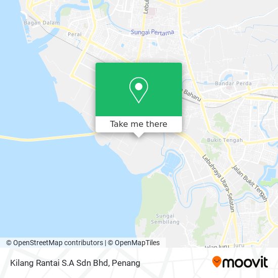 Kilang Rantai S.A Sdn Bhd map