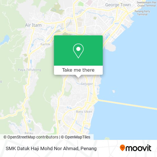 Peta SMK Datuk Haji Mohd Nor Ahmad