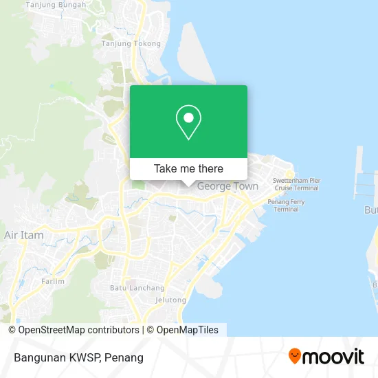 Bangunan KWSP map