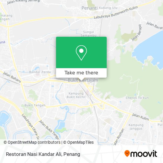 Restoran Nasi Kandar Ali map