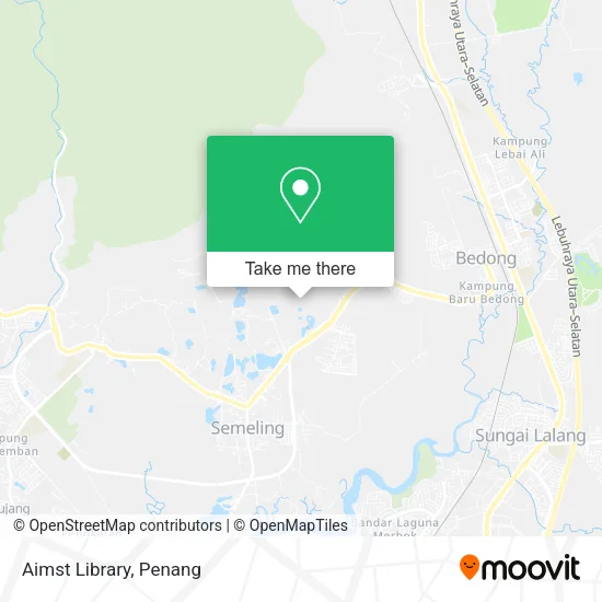 Aimst Library map