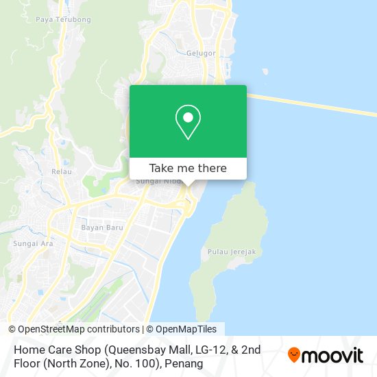 Home Care Shop (Queensbay Mall, LG-12, & 2nd Floor (North Zone), No. 100) map