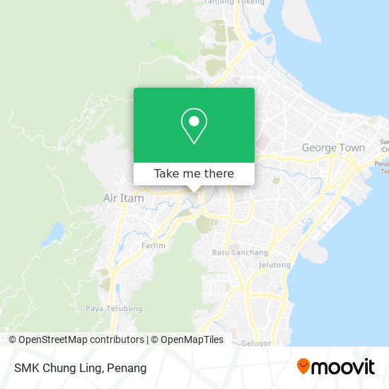 SMK Chung Ling map