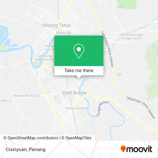 Cixinyuan map