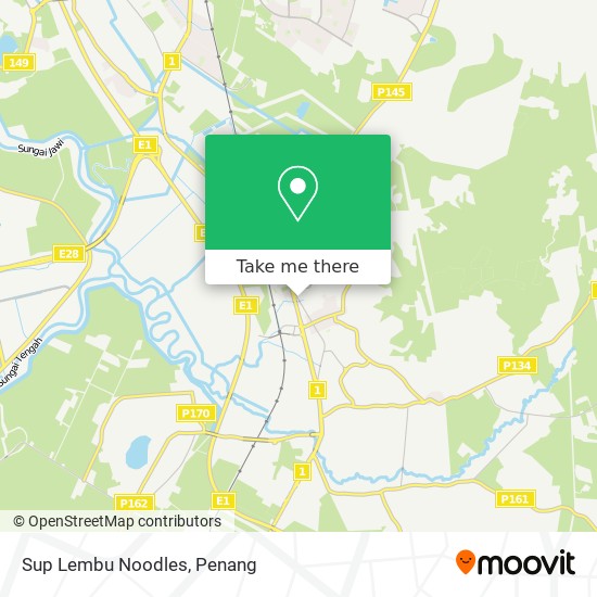 Sup Lembu Noodles map