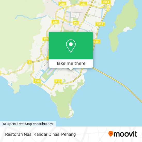 Restoran Nasi Kandar Dinas map