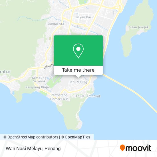 Wan Nasi Melayu map