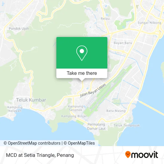 MCD at Setia Triangle map