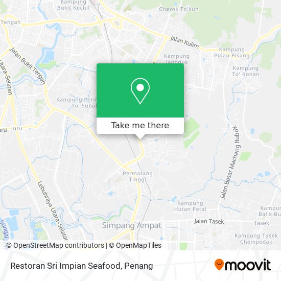 Peta Restoran Sri Impian Seafood