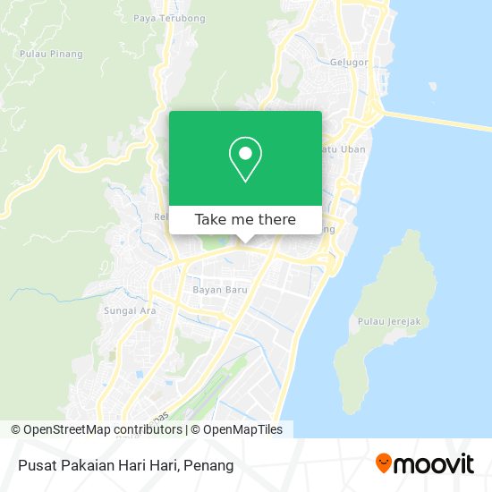 Pusat Pakaian Hari Hari map