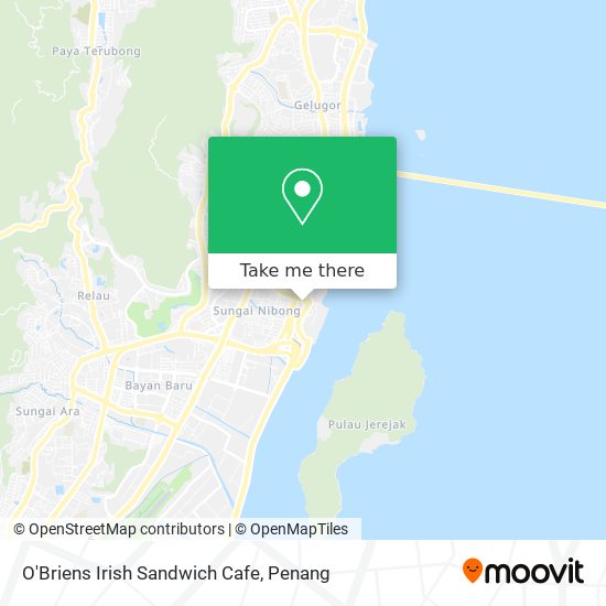 O'Briens Irish Sandwich Cafe map