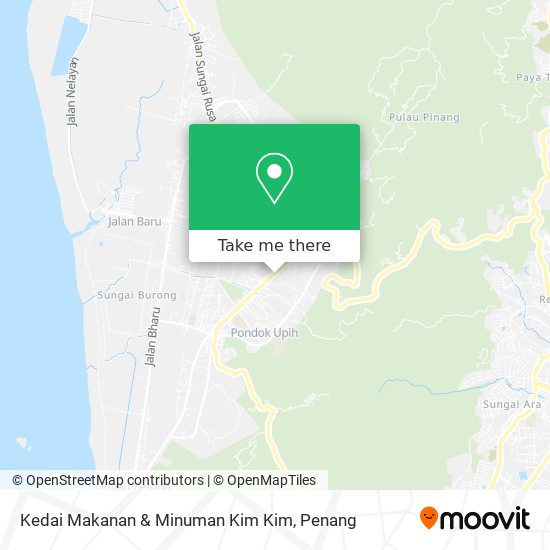 Peta Kedai Makanan & Minuman Kim Kim