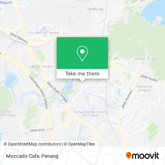 Moccado Cafe map