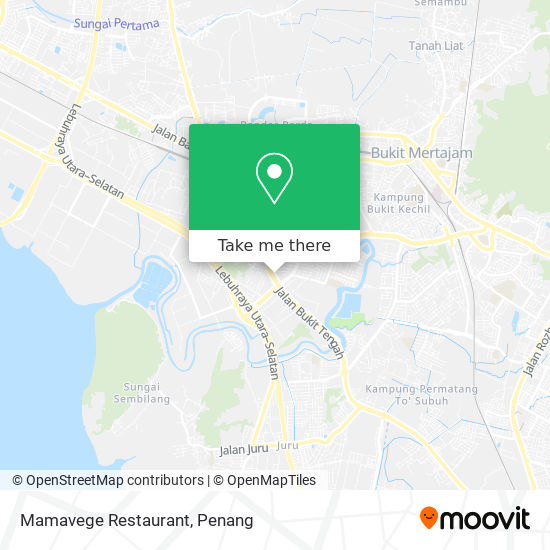 Mamavege Restaurant map