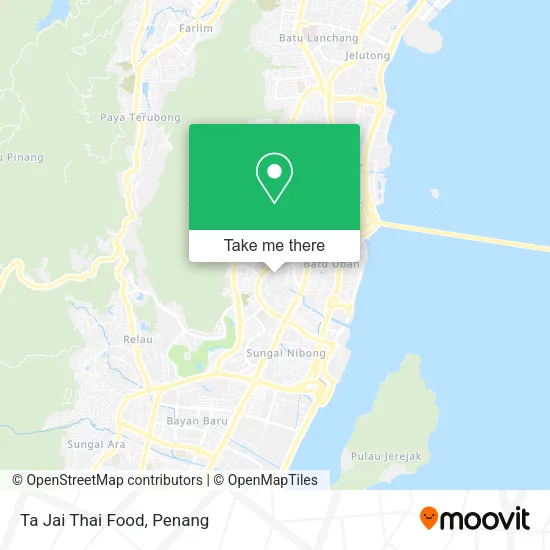 Ta Jai Thai Food map
